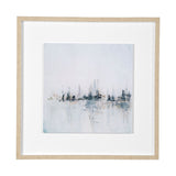 Waterfront I by Jonathan Klassen a Hand Embellished Textured Framed Art Print Matted under Glass by Mercana at Eve Furniture