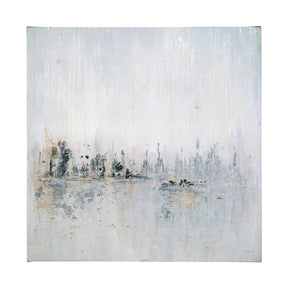 Waterfront II by Jonathan Klassen a Hand Embellished Textured Canvas by Mercana at Eve Furniture