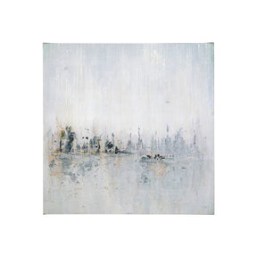 Waterfront II by Jonathan Klassen a Hand Embellished Textured Canvas by Mercana at Eve Furniture