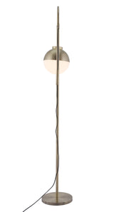Waterloo White & Bronze Floor Lamp by Zuomod at Eve Furniture