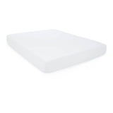 Waterproof Jersey White Full Mattress Protector by Malouf at Eve Furniture