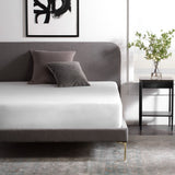 Waterproof Jersey White Full Mattress Protector by Malouf at Eve Furniture