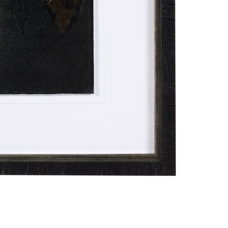 Water's Reflection-R by Chad Mackay a Hand Embellished Textured Framed Art Print Matted under Glass by Mercana at Eve Furniture