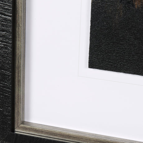 Water's Reflection-R by Chad Mackay a Hand Embellished Textured Framed Art Print Matted under Glass by Mercana at Eve Furniture