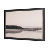Waterway Wonder by Mike Toy Hand-Embellished Textured Framed Canvas Photo Print by Mercana at Eve Furniture
