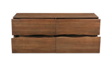 Watson 4 Drawer Dresser Brown by Moe's Home at Eve Furniture