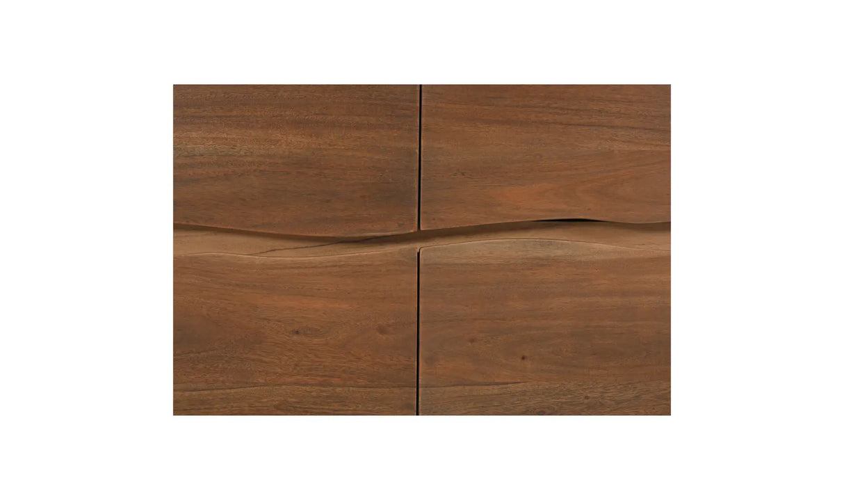 Watson 4 Drawer Dresser Brown by Moe's Home at Eve Furniture
