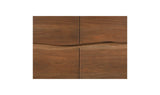 Watson 4 Drawer Dresser Brown by Moe's Home at Eve Furniture