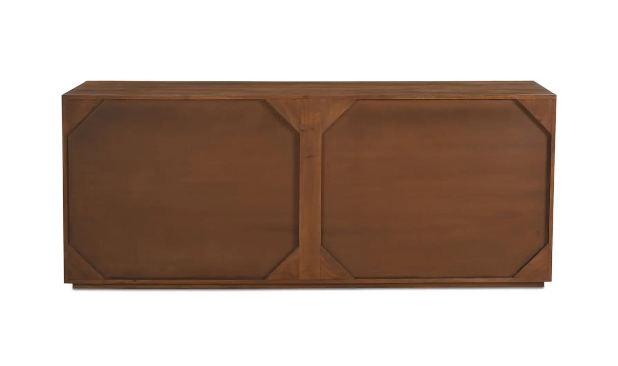 Watson 4 Drawer Dresser Brown by Moe's Home at Eve Furniture