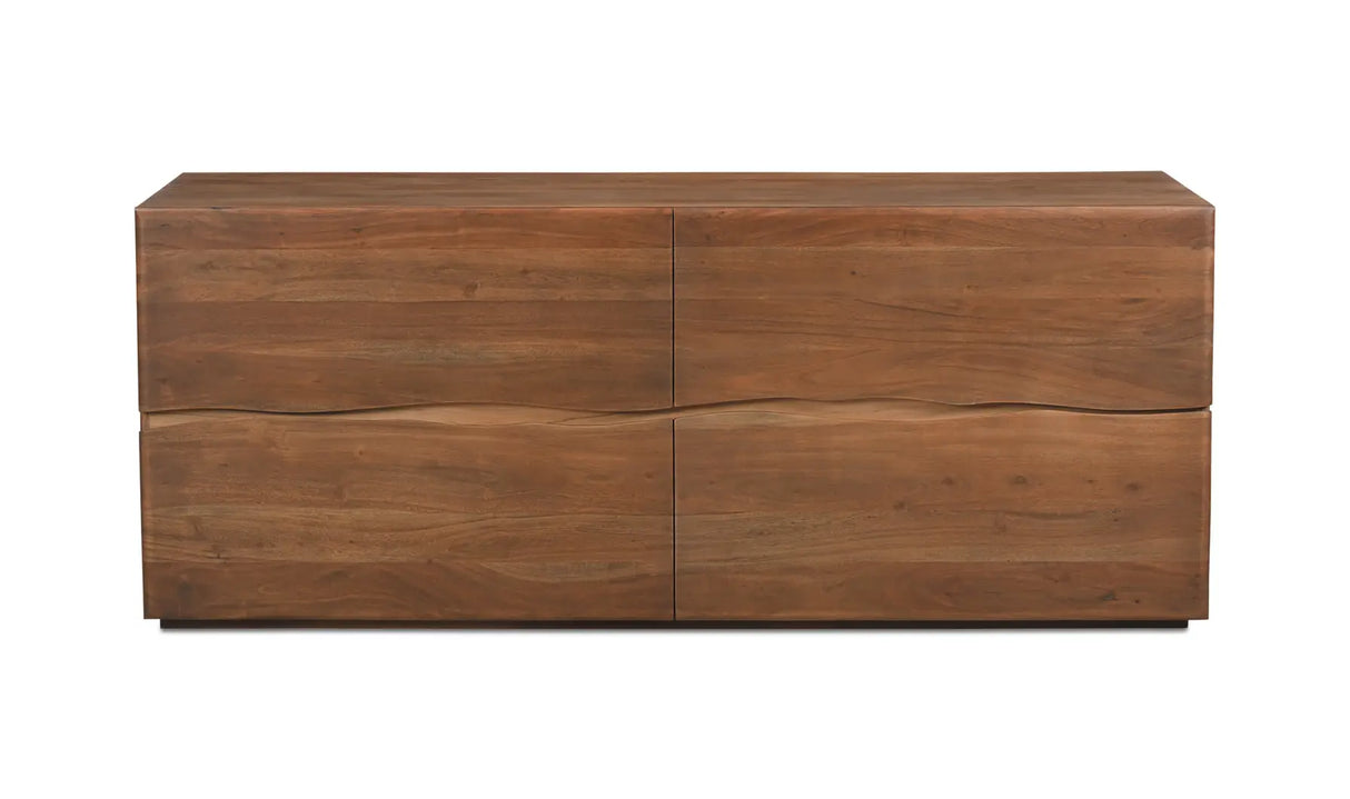 Watson 4 Drawer Dresser Brown by Moe's Home at Eve Furniture