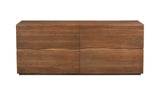 Watson 4 Drawer Dresser Brown by Moe's Home at Eve Furniture