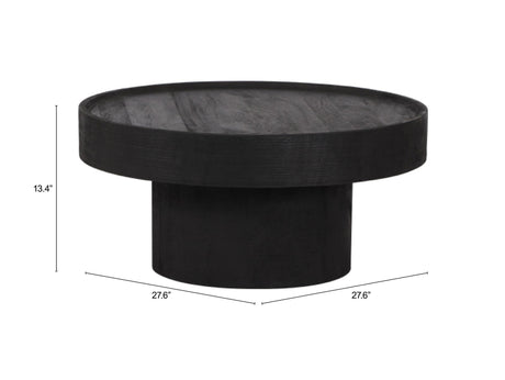 Watson Black Coffee Table by Zuomod at Eve Furniture