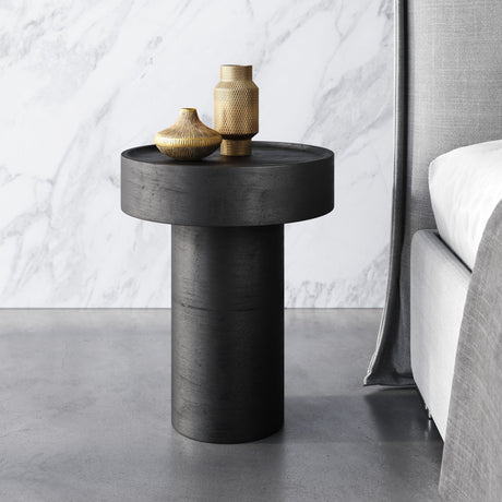Watson Black Side Table by Zuomod at Eve Furniture