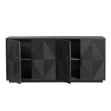 Watson Black Sideboard by Crestview at Eve Furniture