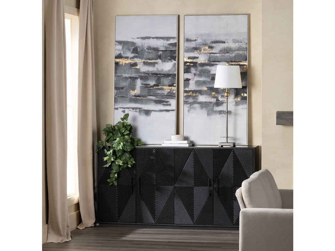 Watson Black Sideboard by Crestview at Eve Furniture