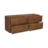 Watson Brown 4 Drawer Dresser by Moe's Home at Eve Furniture