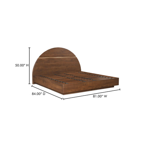 Watson Brown King Bed by MOES at Eve Furniture
