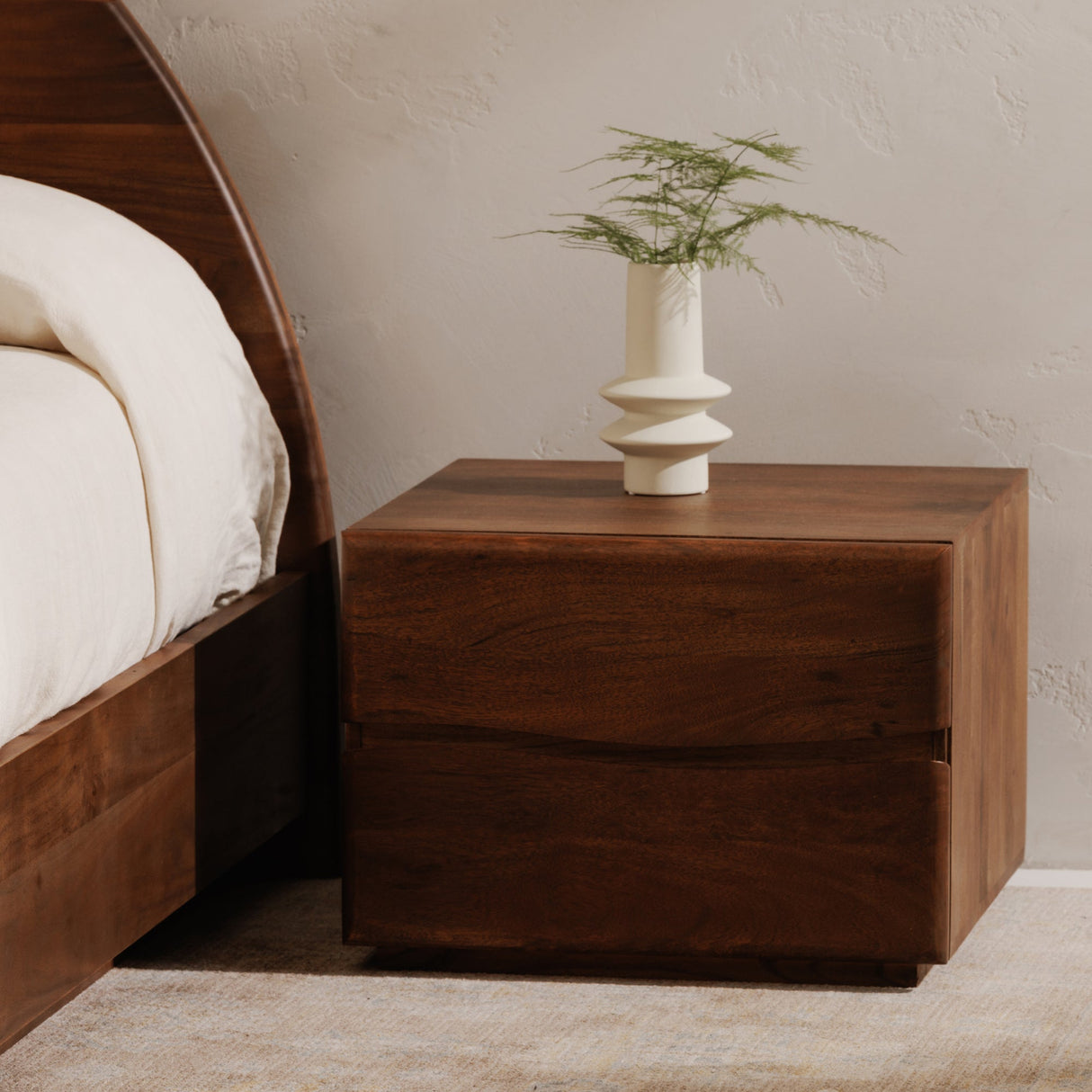 Watson Brown Nightstand by Moe's Home at Eve Furniture