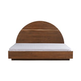 Watson Brown Queen Bed by Moe's Home at Eve Furniture