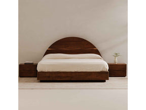 Watson Brown Queen Bed by Moe's Home at Eve Furniture