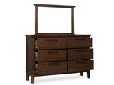 Watson Brown Upholstered Storage Panel Bedroom Set by Homelegance at Eve Furniture