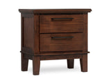 Watson Brown Upholstered Storage Panel Bedroom Set by Homelegance at Eve Furniture