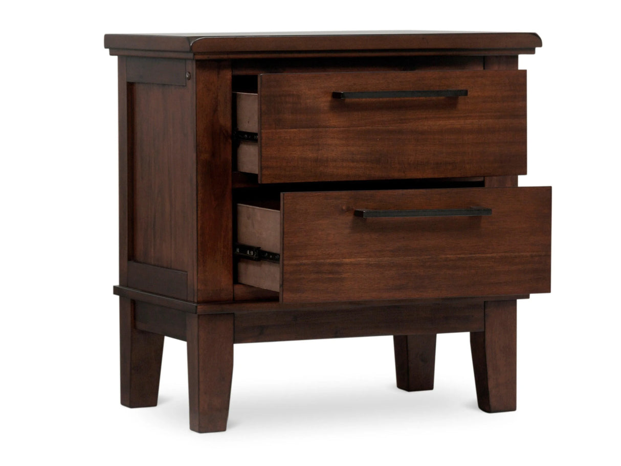 Watson Brown Upholstered Storage Panel Bedroom Set by Homelegance at Eve Furniture
