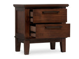 Watson Brown Upholstered Storage Panel Bedroom Set by Homelegance at Eve Furniture
