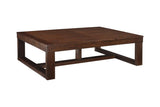 Watson Dark Brown Coffee Table by Ashley at Eve Furniture