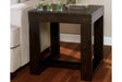 Watson Dark Brown End Table by Ashley at Eve Furniture