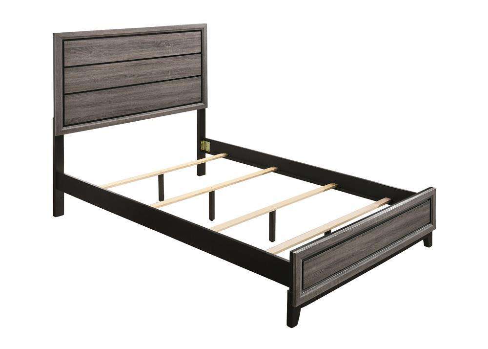 Watson Gray Oak Full Panel Bed by Coaster at Eve Furniture