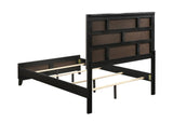 Watson Gray Oak Full Panel Bed by Coaster at Eve Furniture