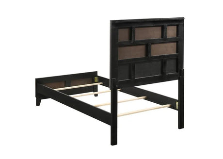 Watson Gray Oak Twin Panel Bed by Coaster at Eve Furniture