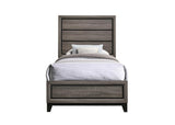 Watson Gray Oak Twin Panel Bed by Coaster at Eve Furniture