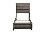 Watson Gray Oak Twin Panel Bed by Coaster at Eve Furniture
