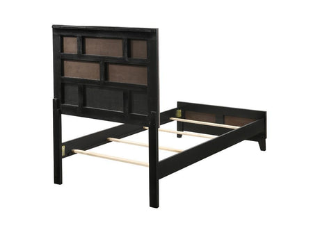 Watson Gray Oak Twin Panel Bed by Coaster at Eve Furniture