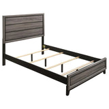 Watson Gray Oak/Black 4-Piece Queen Bedroom Set by Coaster at Eve Furniture