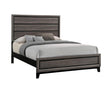Watson Gray Oak/Black California King Panel Bed by Coaster at Eve Furniture