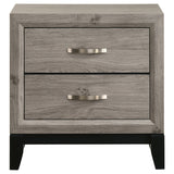 Watson Light Taupe 2-drawer Nightstand Bedside Table by Coaster at Eve Furniture