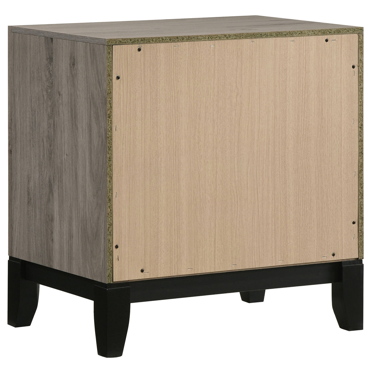 Watson Light Taupe 2-drawer Nightstand Bedside Table by Coaster at Eve Furniture