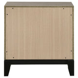 Watson Light Taupe 2-drawer Nightstand Bedside Table by Coaster at Eve Furniture