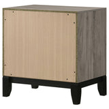 Watson Light Taupe 2-drawer Nightstand Bedside Table by Coaster at Eve Furniture