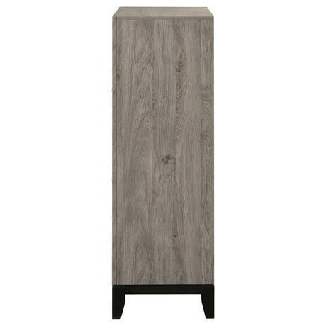 Valen Light Taupe 5-drawer Bedroom Chest of Drawers by Coaster at Eve Furniture