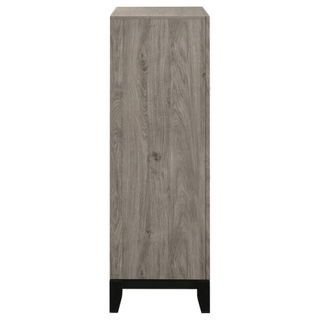 Valen Light Taupe 5-drawer Bedroom Chest of Drawers by Coaster at Eve Furniture