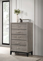Watson Light Taupe 5-drawer Bedroom Chest of Drawers by Coaster at Eve Furniture