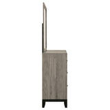 Watson Light Taupe 6-drawer Bedroom Dresser and Mirror by Coaster at Eve Furniture