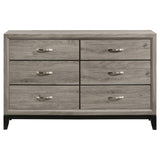 Watson Light Taupe 6-drawer Bedroom Dresser Cabinet by Coaster at Eve Furniture