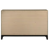 Watson Light Taupe 6-drawer Bedroom Dresser Cabinet by Coaster at Eve Furniture