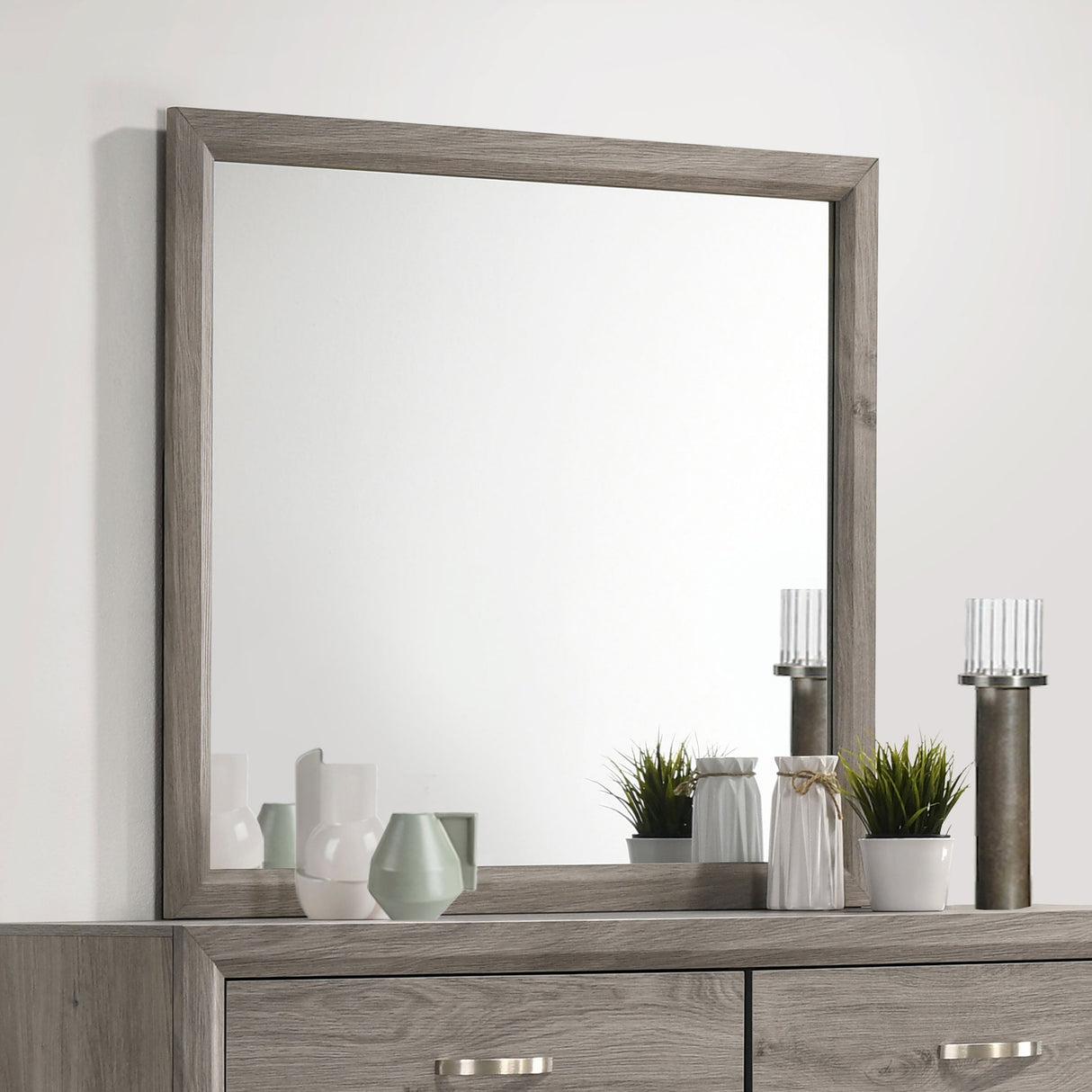 Watson Light Taupe Dresser Mirror by Coaster at Eve Furniture