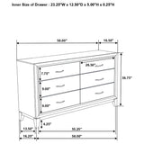 Watson Light Taupe Five-piece Eastern King Bedroom Set by Coaster at Eve Furniture